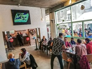  at Bar Recyclart in Brussels