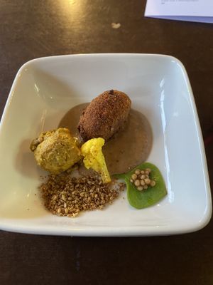 Amuse Bouche   at Bar Recyclart in Brussels