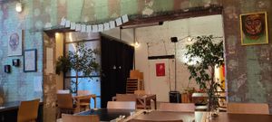 Deco at Bar Recyclart in Brussels