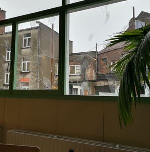 Inside at Bar Recyclart in Brussels