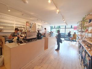 Ground floor at Kentish Town Stores in London