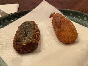 Croquetes  at Green & Burger in Sant Feliu De Guixols