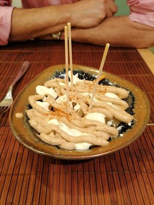 Bravas at Green & Burger in Sant Feliu De Guixols