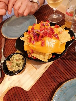 Nachos ("Nachotes") at Green & Burger in Sant Feliu De Guixols