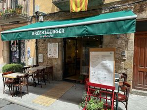 Outside at Green & Burger in Sant Feliu De Guixols