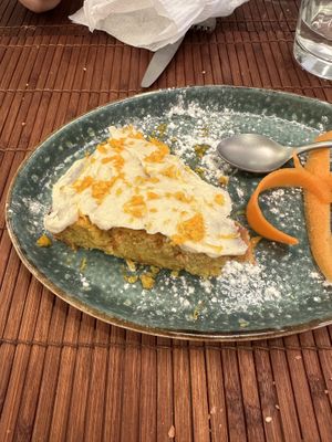 Carrot cake  at Green & Burger in Sant Feliu De Guixols
