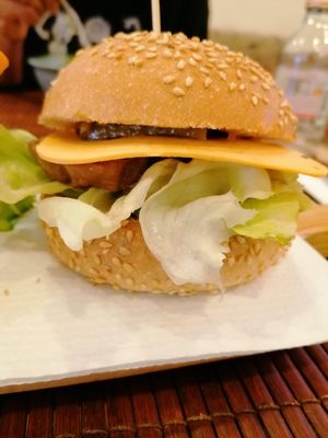 New Magic Burger at Green & Burger in Sant Feliu De Guixols