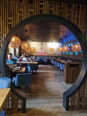 Inside at Loy Vegan in Trier