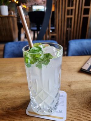 Koriander Mule at Loy Vegan in Trier