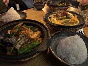 Main of the rice table n3 (Dau Sot Hanh)  at Loy Vegan in Trier