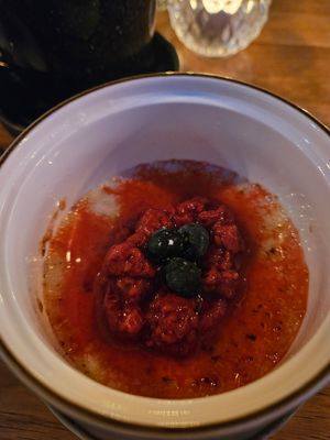 Crème brûlée #Veganuary at Loy Vegan in Trier