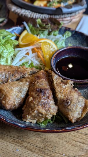 Frühlingsrollen at Loy Vegan in Trier