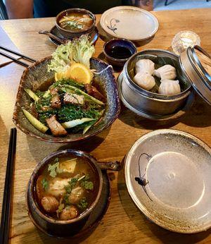 Rice table set 3 part 1 😋😋  at Loy Vegan in Trier