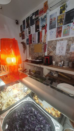 Dishes at La Rosticceria in Bracciano