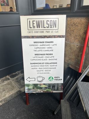   at Le Wilson Café-boutique in Shawinigan