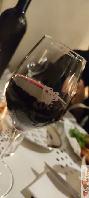 Glass of wine at Faubourg Daimant in Paris