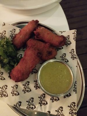 Croquettes de cochon #Veganuary at Faubourg Daimant in Paris