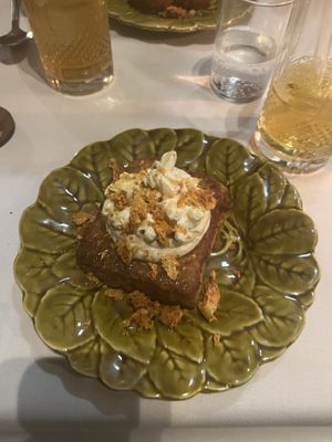 The French toast   at Faubourg Daimant in Paris