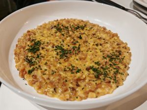 Spelt Risotto at Faubourg Daimant in Paris