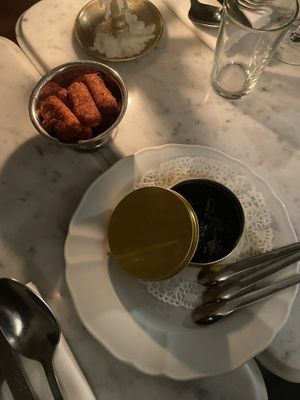 Caviar  at Faubourg Daimant in Paris