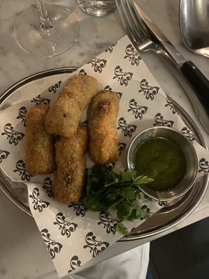 Croquettes  at Faubourg Daimant in Paris