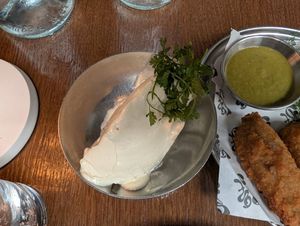 Smoked butter at Faubourg Daimant in Paris