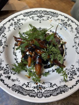 Carottes roties  at Faubourg Daimant in Paris