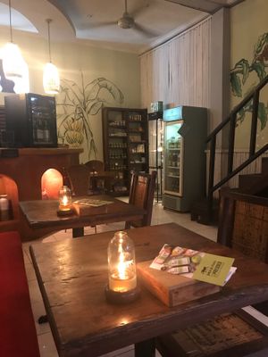 Cute cosy cafe!  at Juice Ja Cafe in Ubud