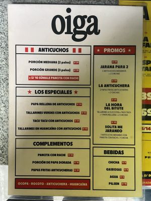   at Oiga in Lima