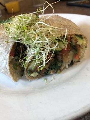 Breakfast Burrito at Driftwood Cafe in South Lake Tahoe