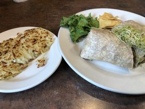Side of Hashbrowns at Driftwood Cafe in South Lake Tahoe