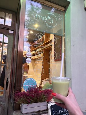   at Meta Smoothie Bar in Vilnius