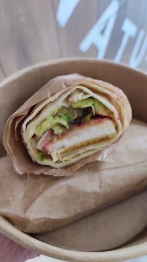 Wrap poulet at Copper Branch - Gare de Lyon in Paris