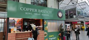 Facade at Copper Branch - Gare de Lyon in Paris