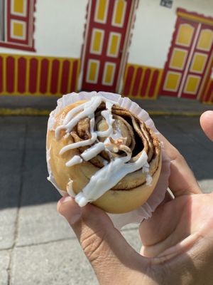 Cinammon roll  at Veggie Kitchen in Salento