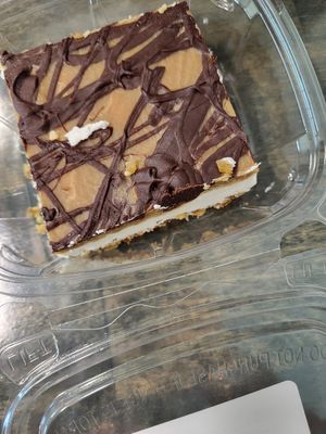 Snickers cheesecake at Vibrant Beat Cafe in Fort Myers