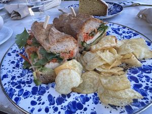 Bahn mi  at Dialog Cafe in West Hollywood