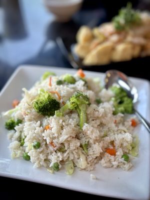 Vegetable Fried Rice   at Canaan Cafe in Lomita