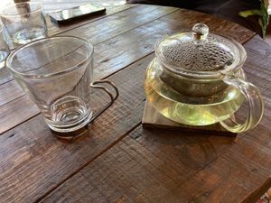 Herbal tea at inacujira in Fujisawa