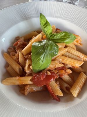 Penne al ragù di seitan  at Ristorante Il Boschetto in Follonica