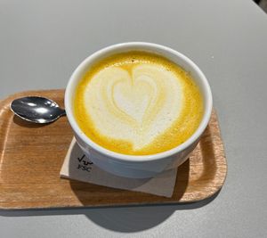 Indian chai lattee  at Balott Coffee & Factory in Trier