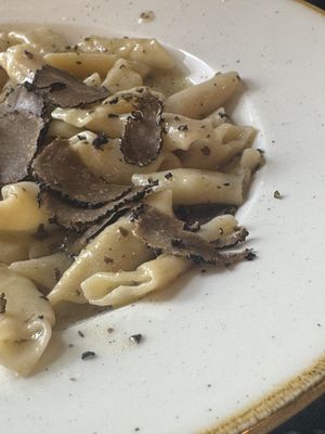 Fuži with truffles  at Arcobaleno in Medulin