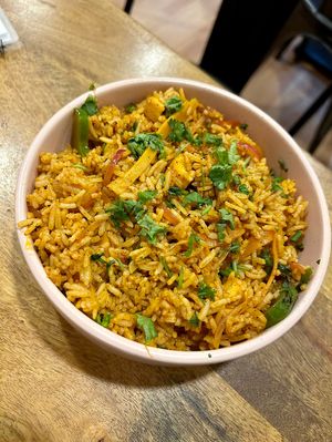 Vegan Biryani  at Taaze' in Chennai