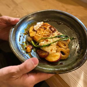 Tofu Steak at Mer in Tokyo