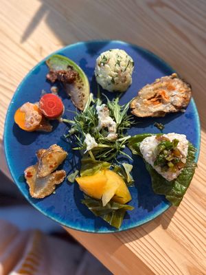 Seasonal Appetizer Plate at Mer in Tokyo