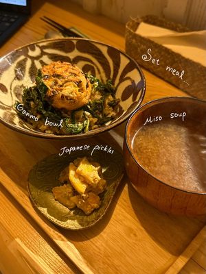 Set meal at Mer in Tokyo