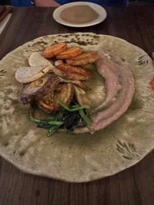 Grilled vegetables  at Mer in Tokyo