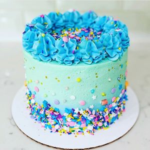 Birthday party cake  at Austin Kind Cakes in Austin