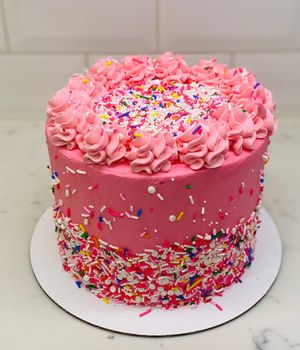 Birthday party cake  at Austin Kind Cakes in Austin