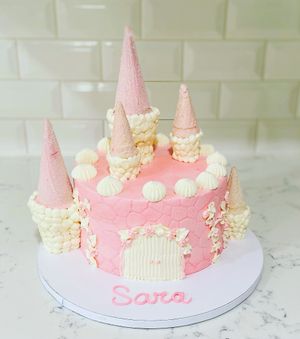 Castle cake  at Austin Kind Cakes in Austin